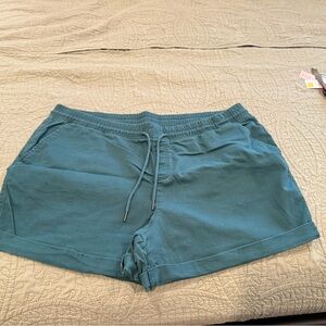 Time and Tru Teal Shorts